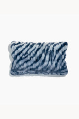 Blue Zebra Pillow