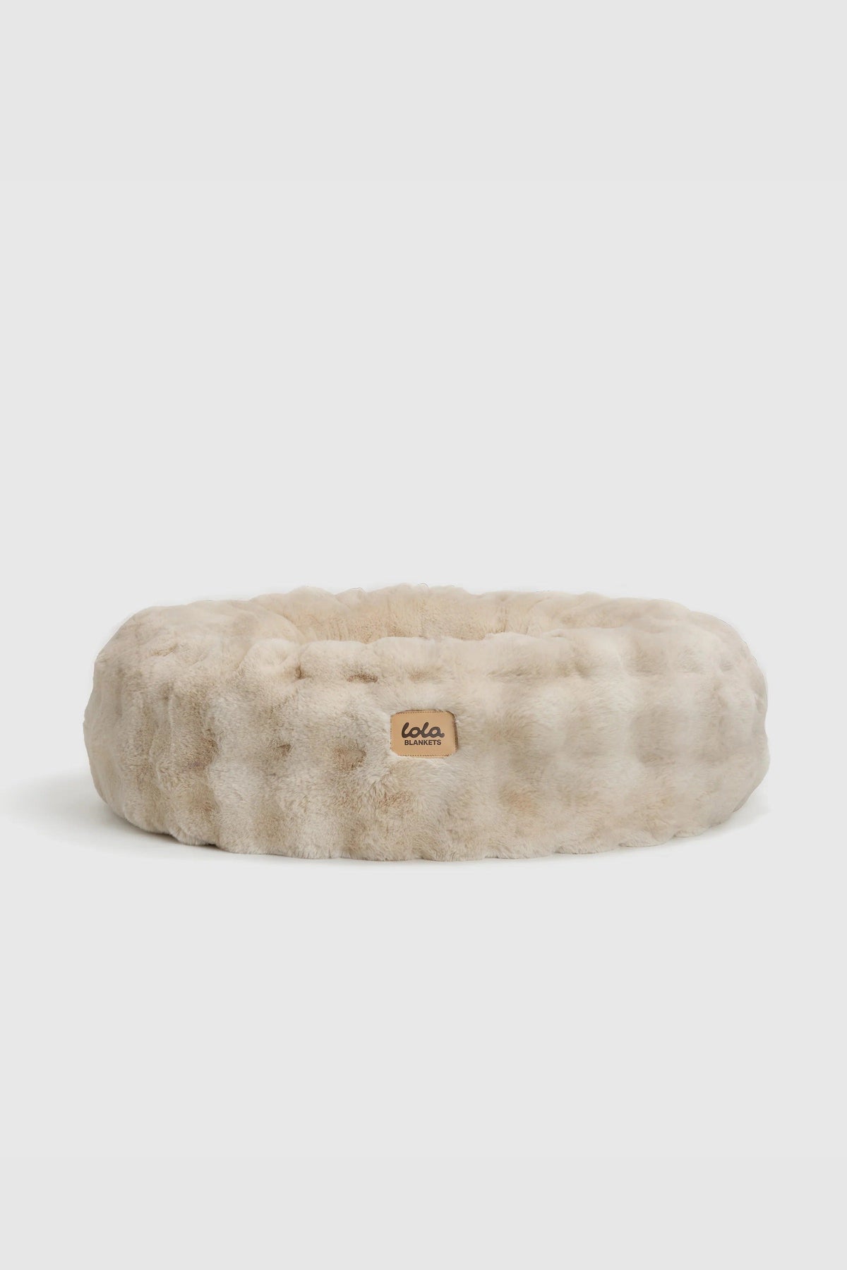 The Lola Bubble Pet Bed | Cappuccino