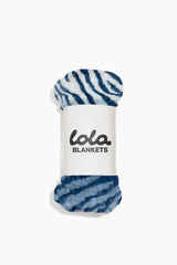 The Lola Pet Blanket | Blue Zebra
